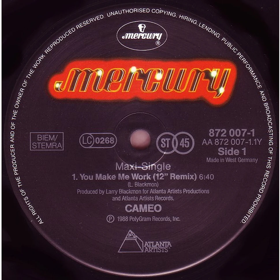 Cameo - You Make Me Work