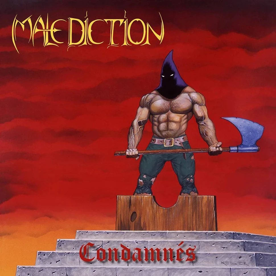 Malediction - Condamnés Splatter Vinyl Edition