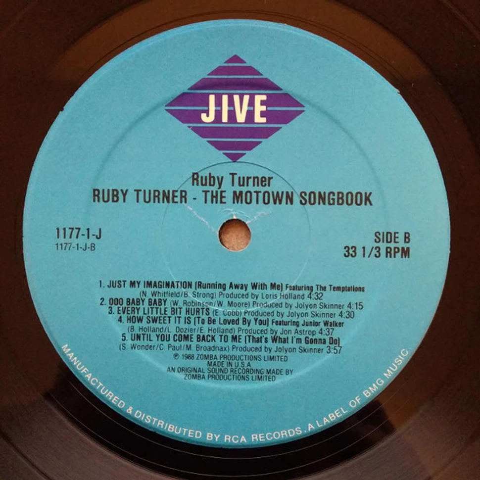 Ruby Turner - The Motown Songbook