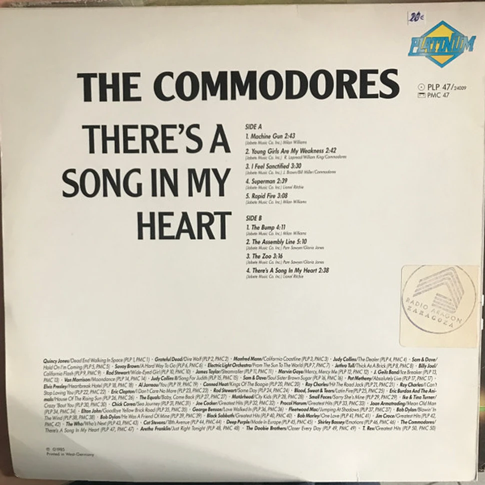 Commodores - There´s A Song In My Heart