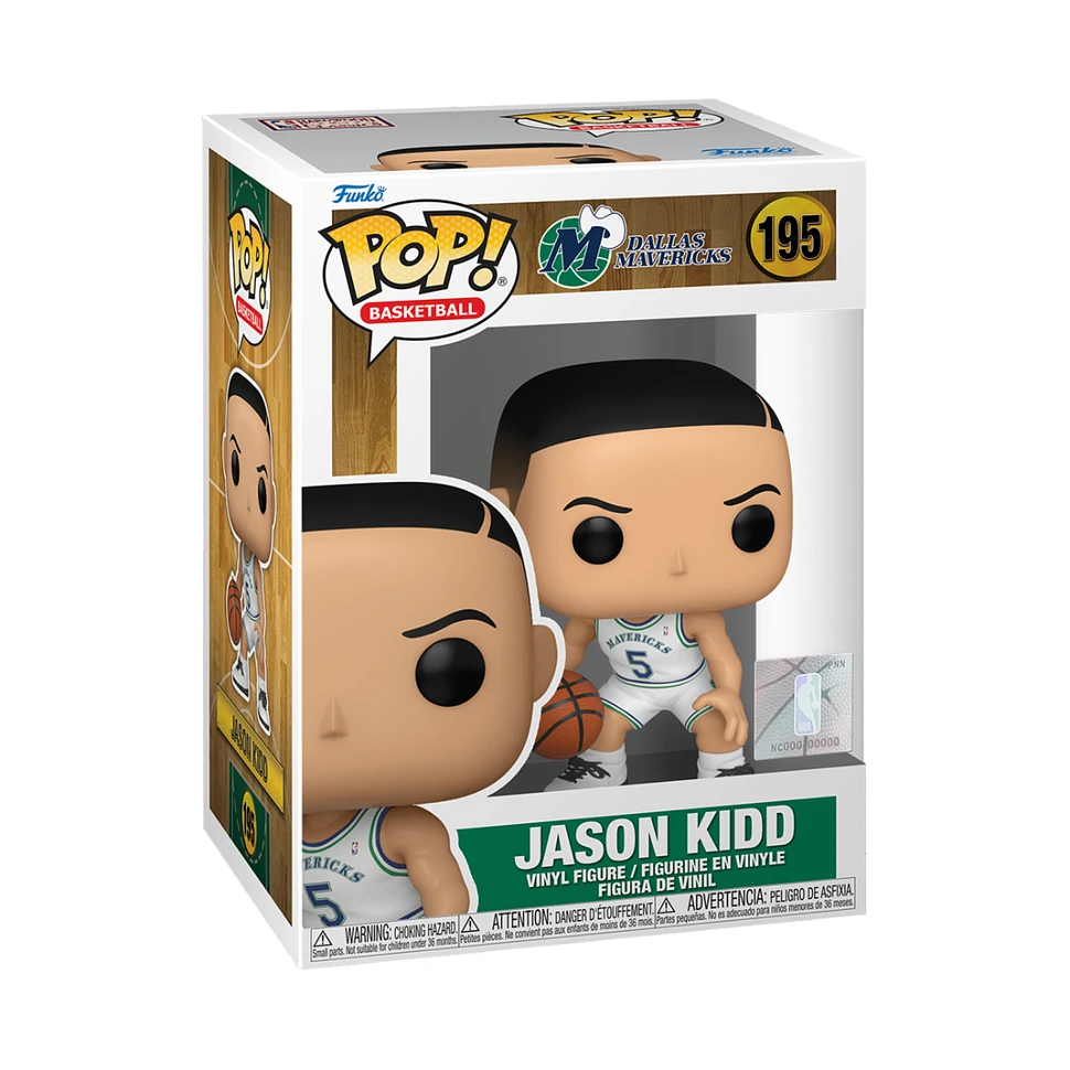 Funko - POP NBA: Mavs - Jason Kidd (Rookie Season)