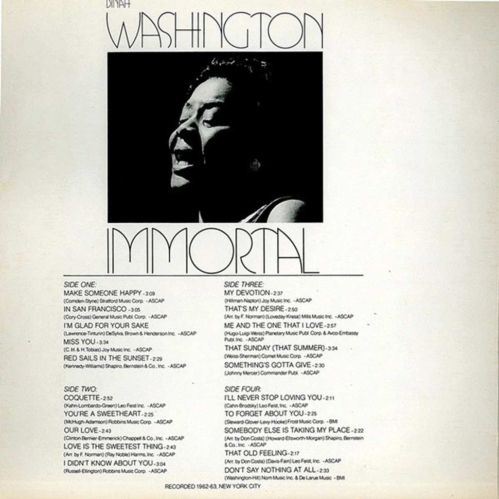 Dinah Washington - Immortal