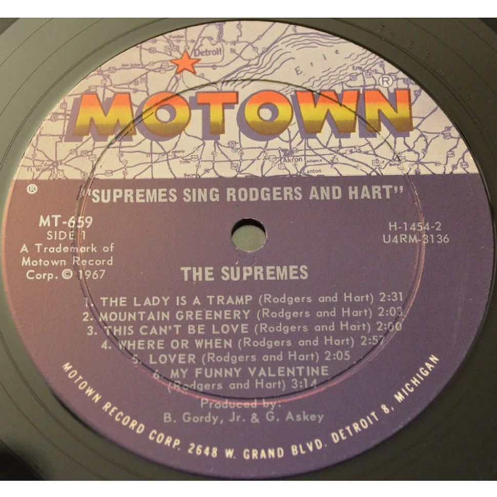 The Supremes - The Supremes Sing Rodgers & Hart