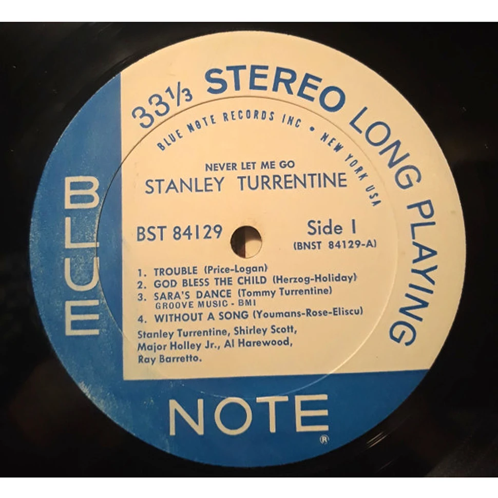 Stanley Turrentine - Never Let Me Go