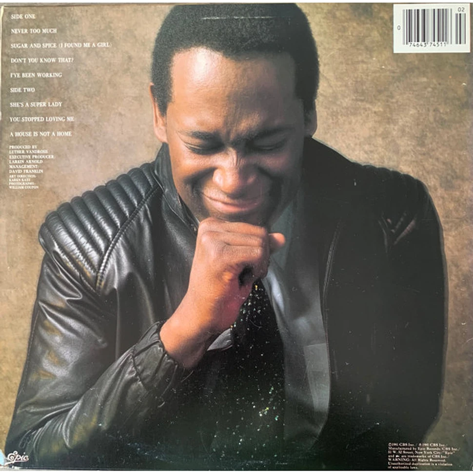 Luther Vandross - Never Too Much