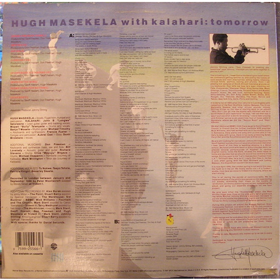 Hugh Masekela With Bushmen Of The Kalahari - Tomorrow