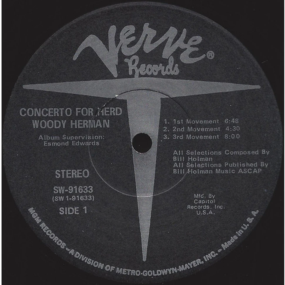 Woody Herman And The Thundering Herd - Concerto For Herd