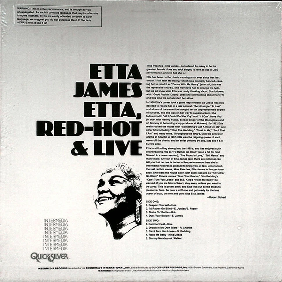 Etta James - Etta, Red-Hot & Live