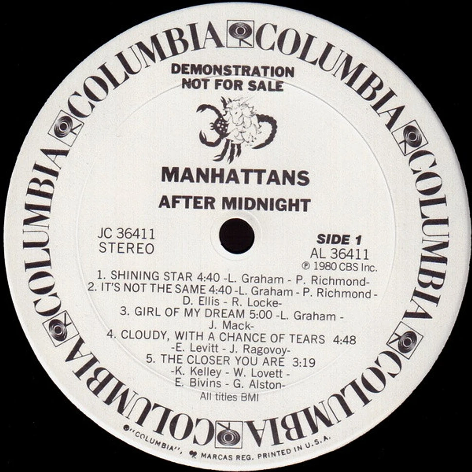 Manhattans - After Midnight