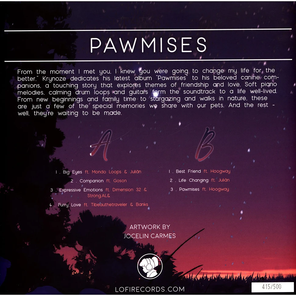 Krynoze - Pawmises