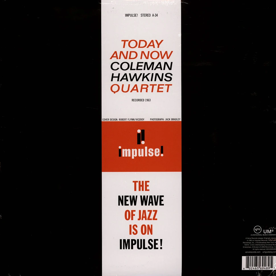 Coleman Hawkins Quartet - Today And Now Verve By Request