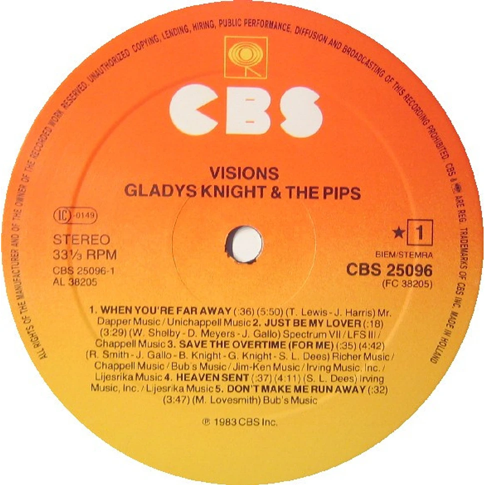 Gladys Knight And The Pips - Visions