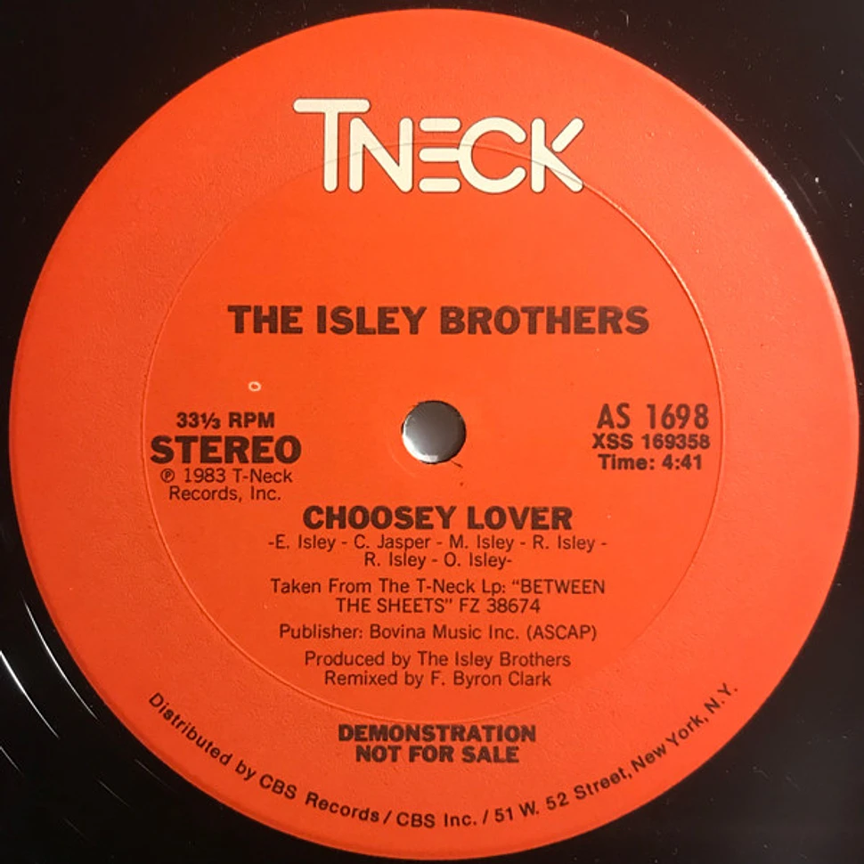 The Isley Brothers - Choosey Lover