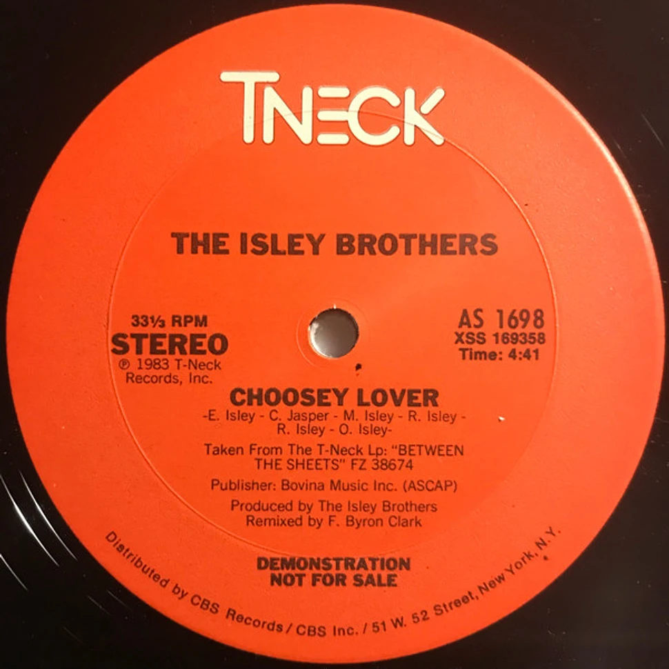 The Isley Brothers - Choosey Lover