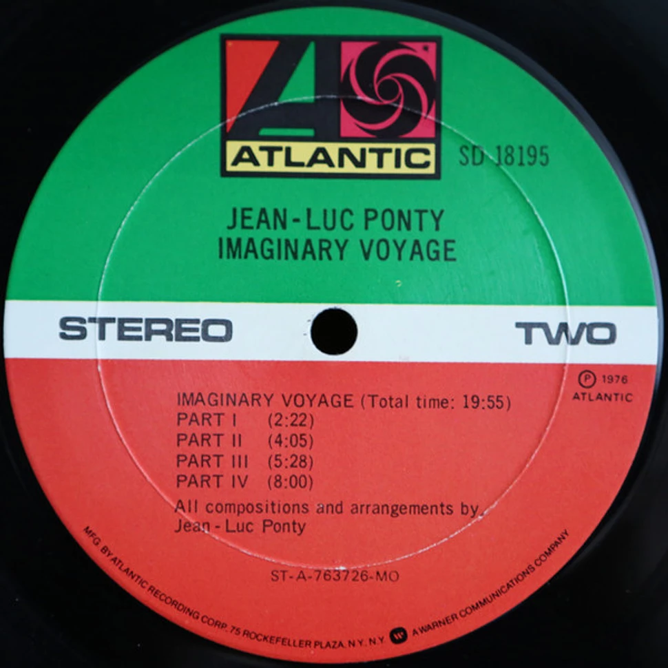 Jean-Luc Ponty - Imaginary Voyage