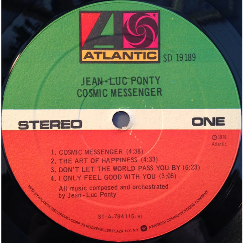 Jean-Luc Ponty - Cosmic Messenger