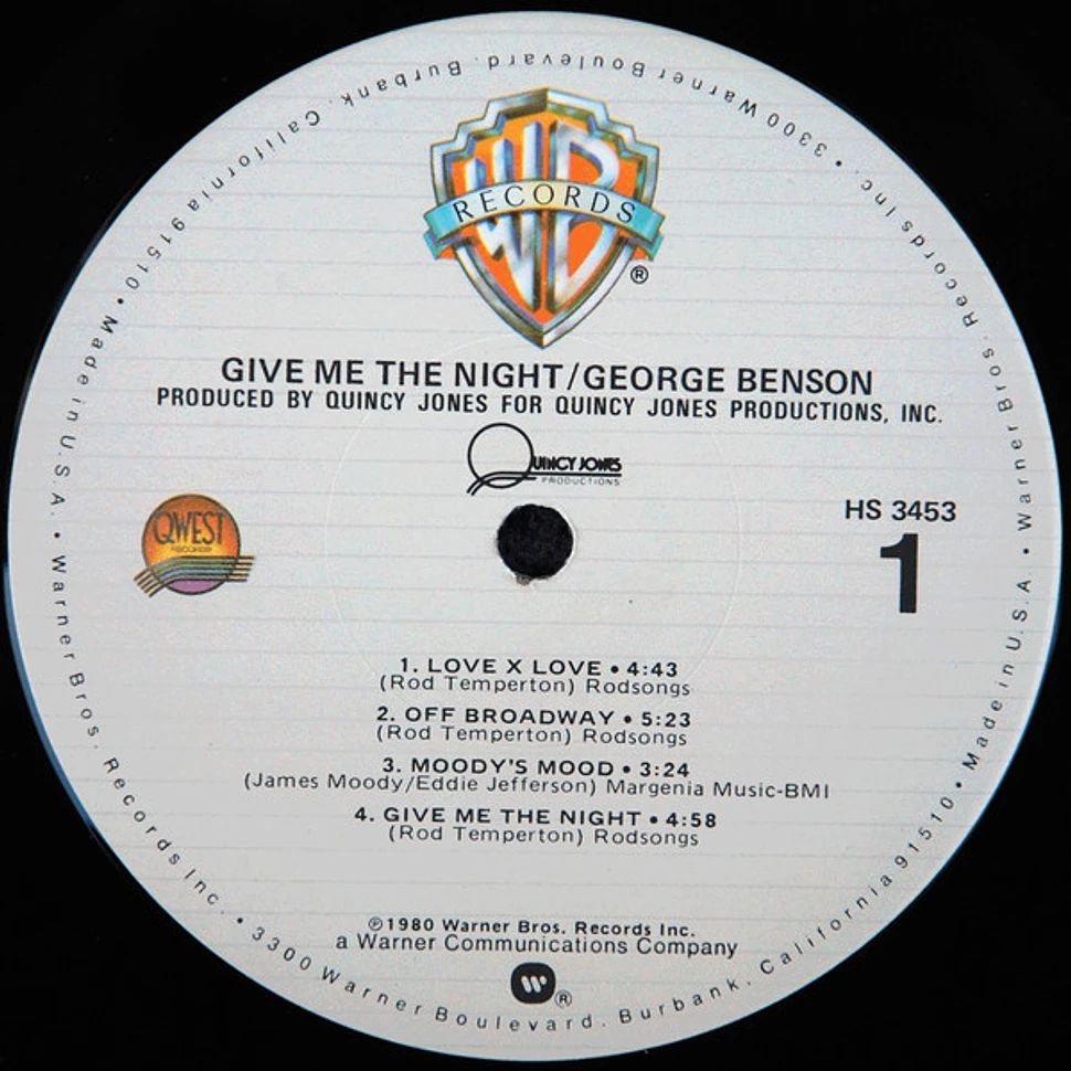 George Benson - Give Me The Night