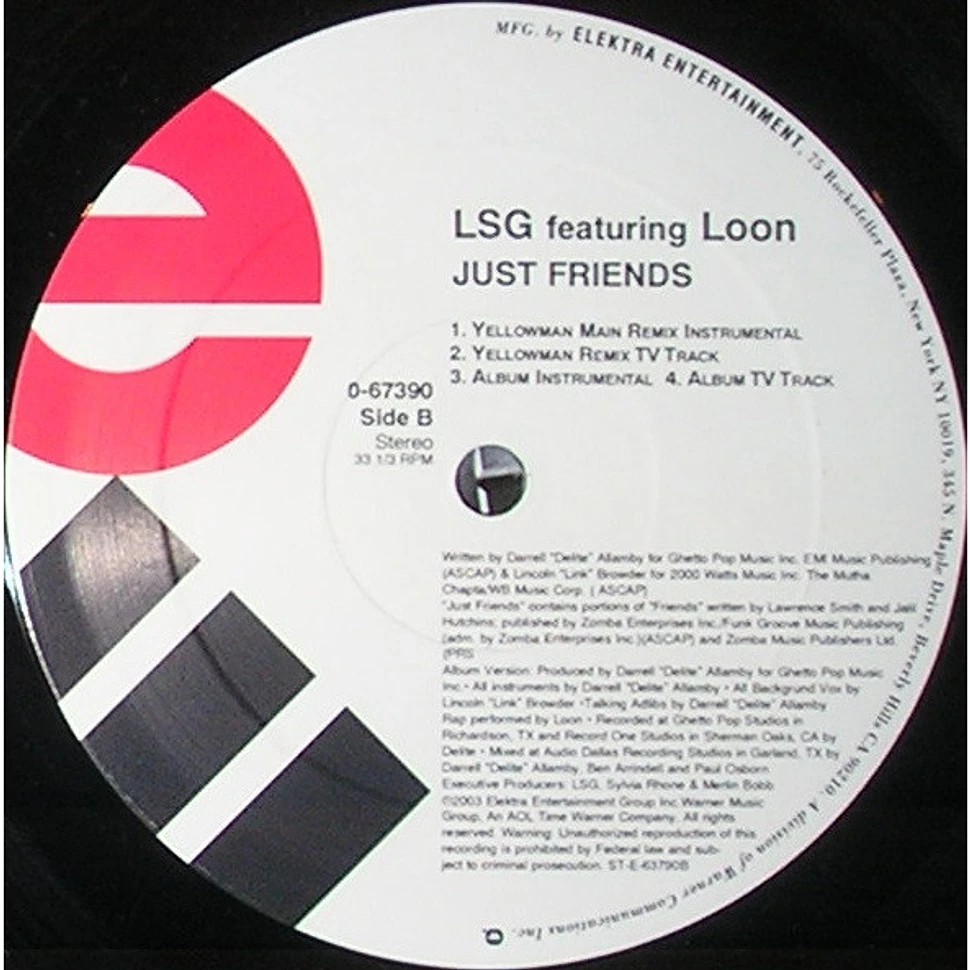 LSG Featuring Loon - Just Friends