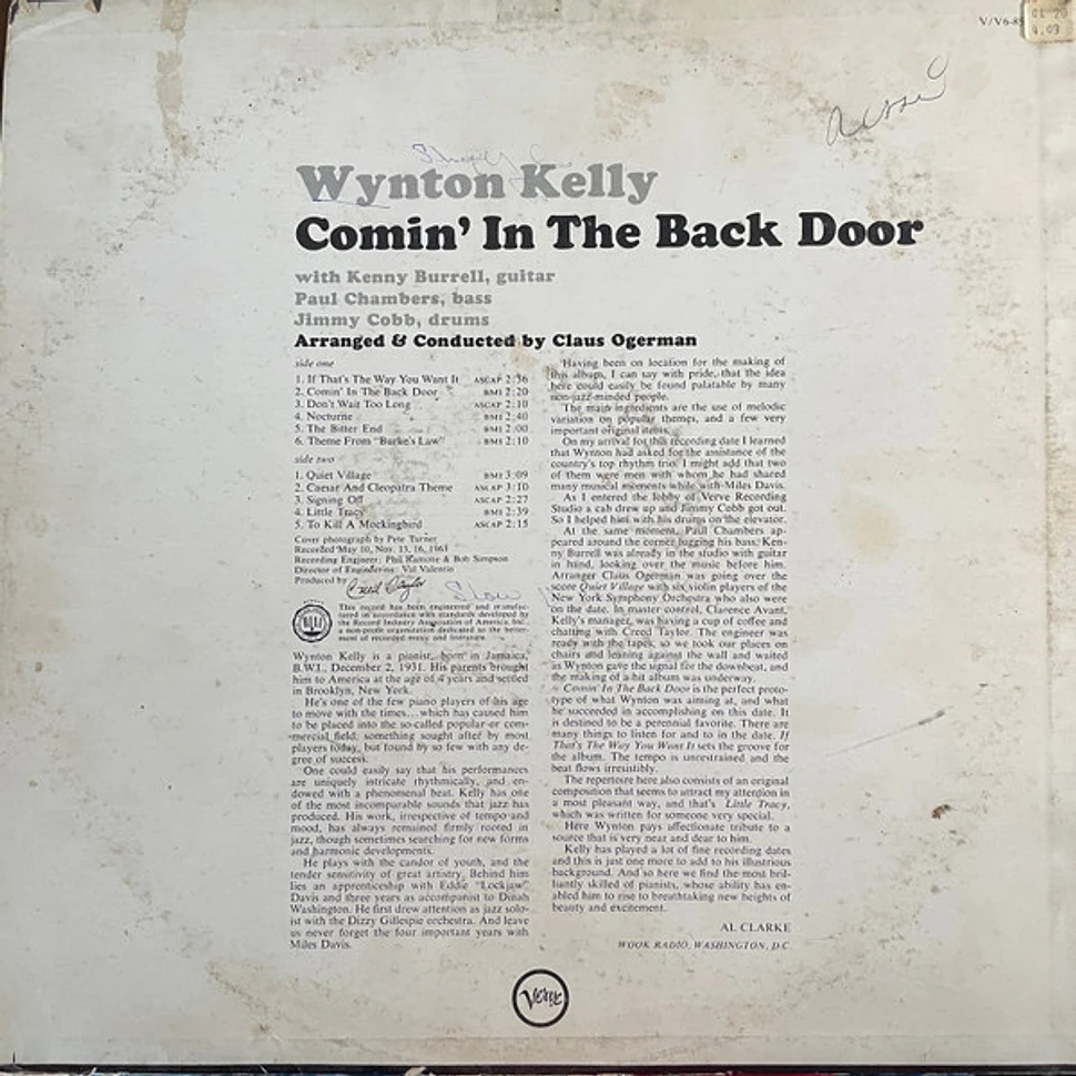 Wynton Kelly - Comin' In The Back Door