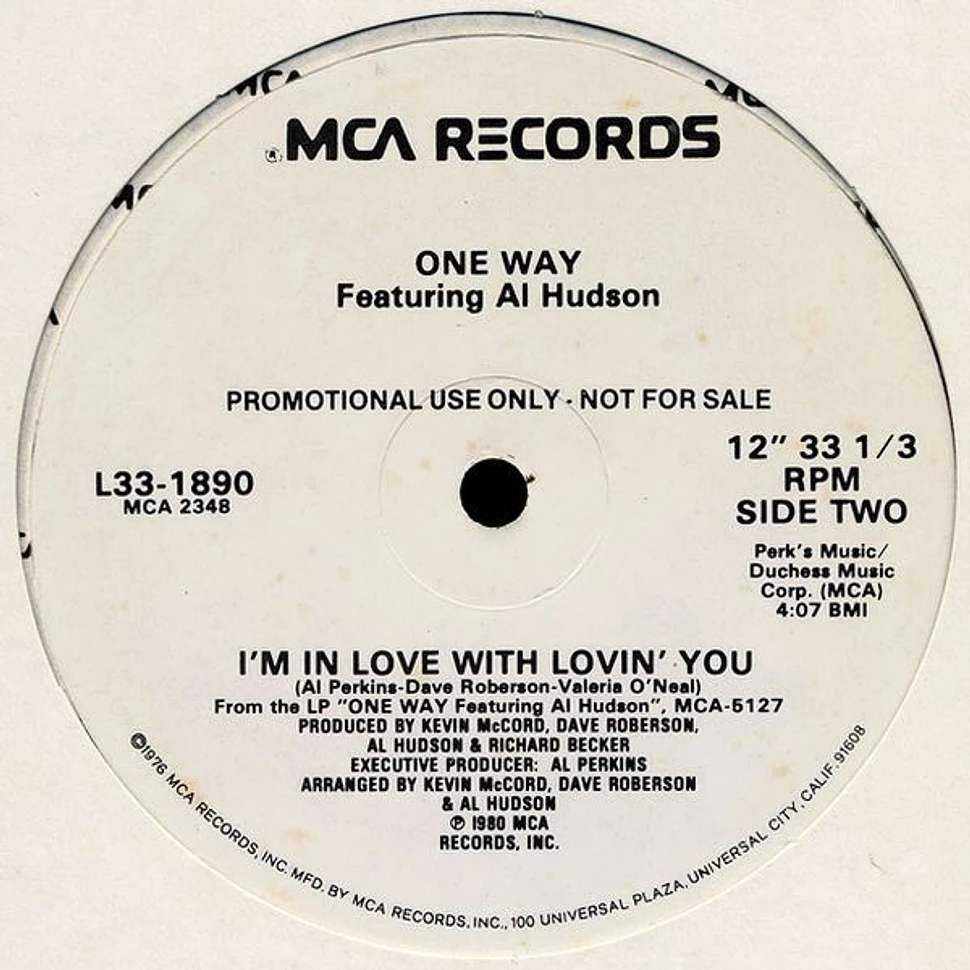 One Way featuring Al Hudson - Pop It / I'm In Love With Lovin' You