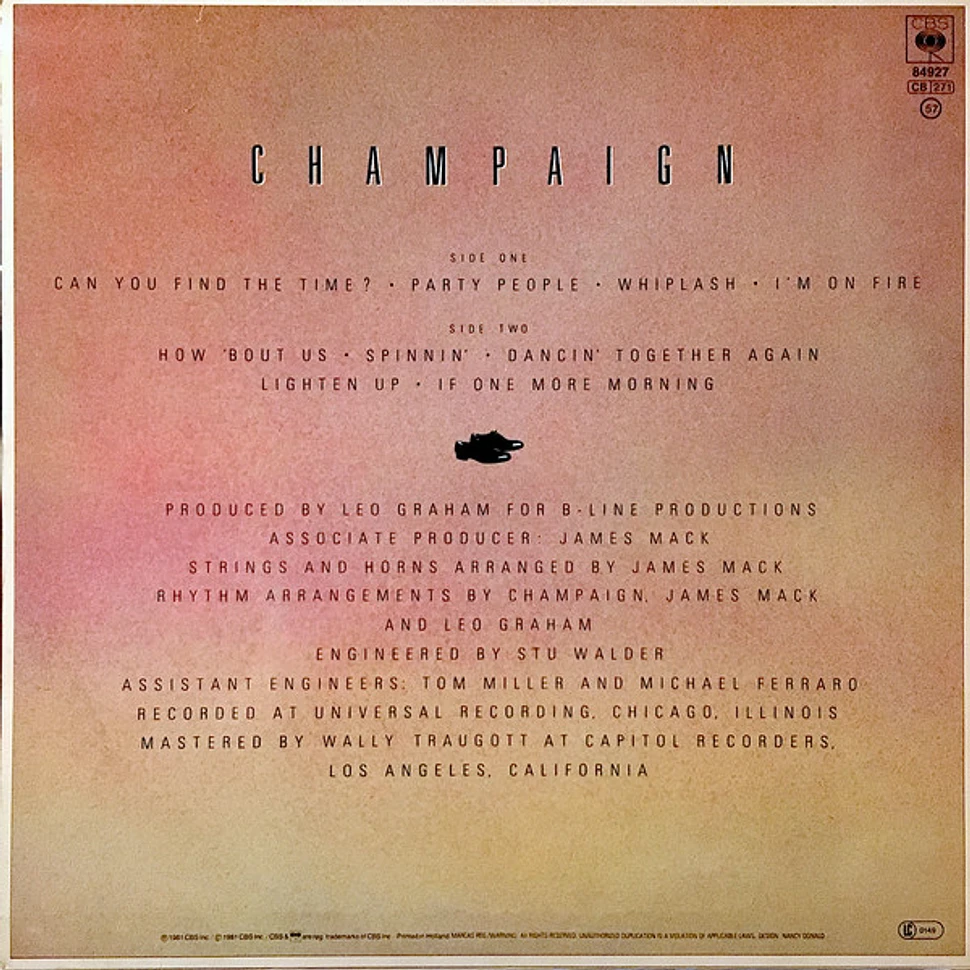 Champaign - How 'bout Us