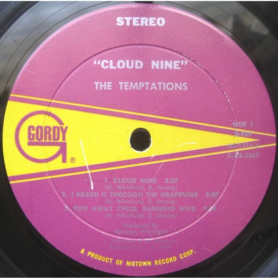 The Temptations - Cloud Nine