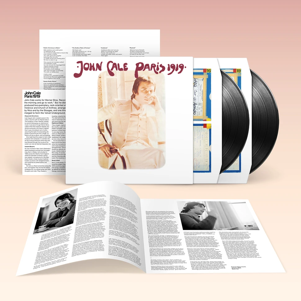 John Cale - Paris 1919 Deluxe Vinyl Edition