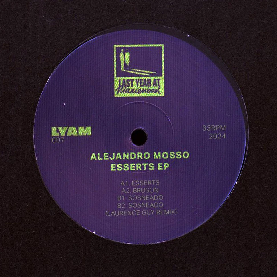 Alejandro Mosso - Essert EP