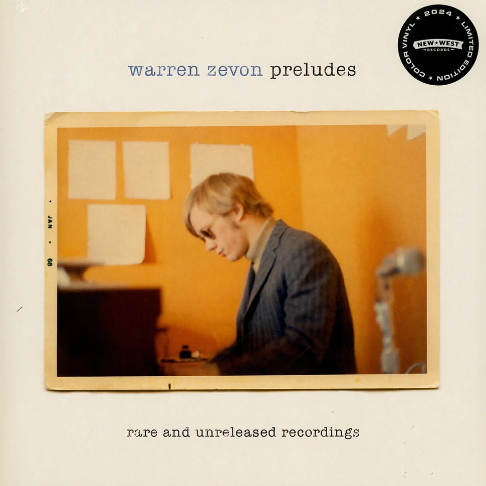 Warren Zevon - Preludes Eco Mix Cherry Vinyl Edition