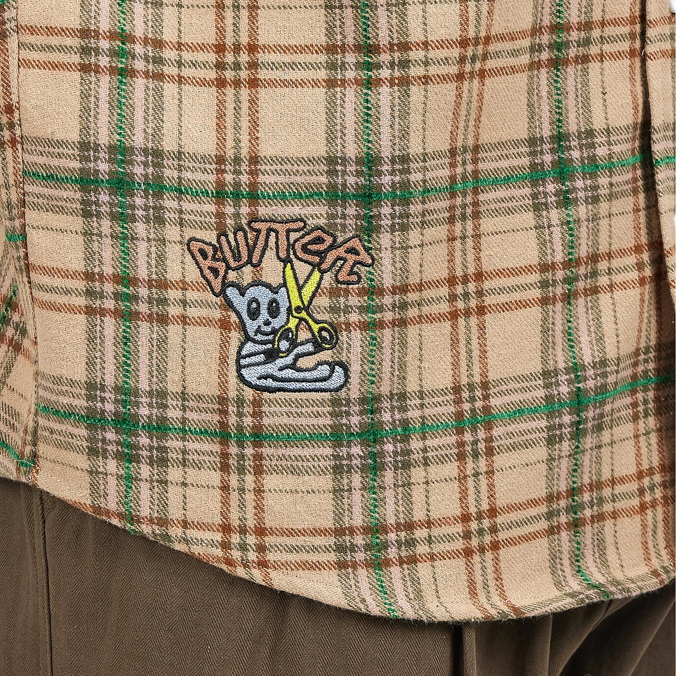 Butter Goods - Bear Flannel Shirt