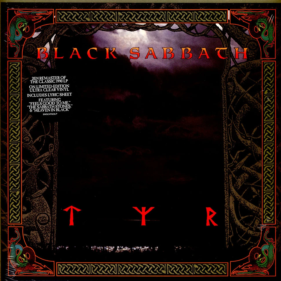 Black Sabbath - Tyr 2024 Remastered Clear Vinyl Edition