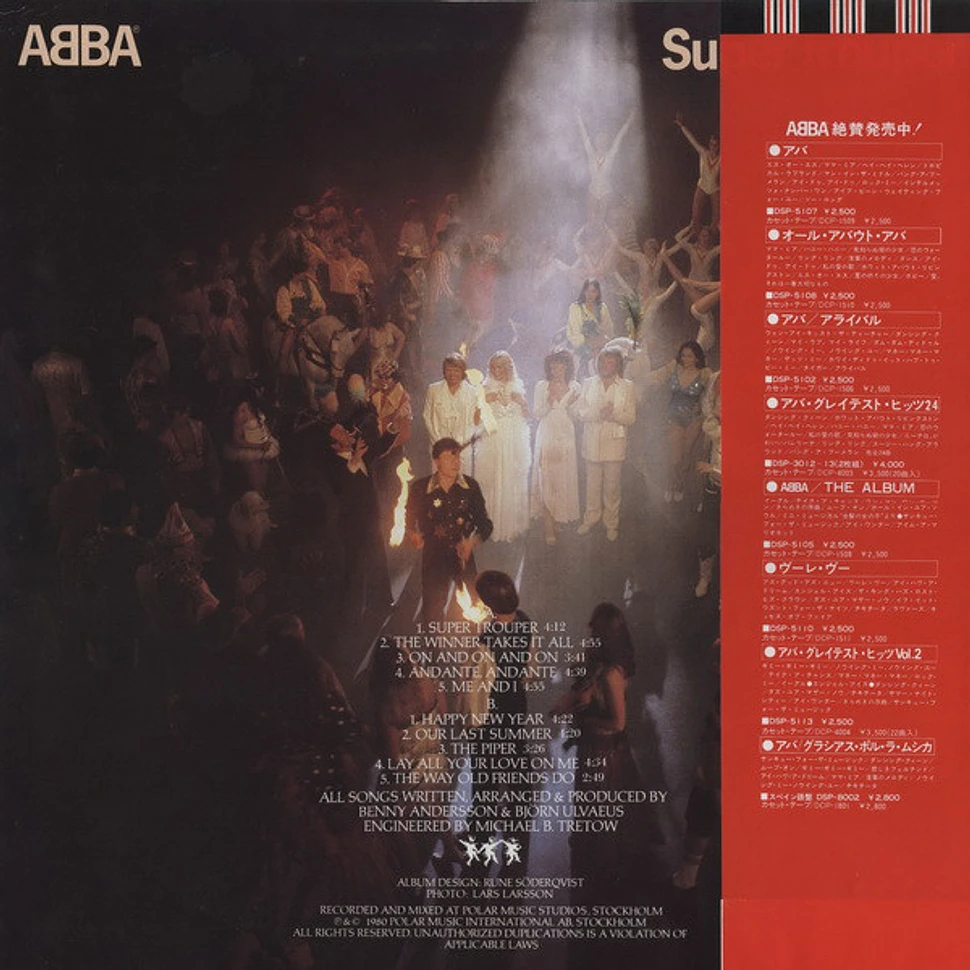 ABBA - Super Trouper = スーパー・トゥルーパー