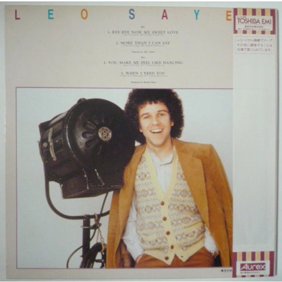 Leo Sayer - Bye Bye Now My Sweet Love