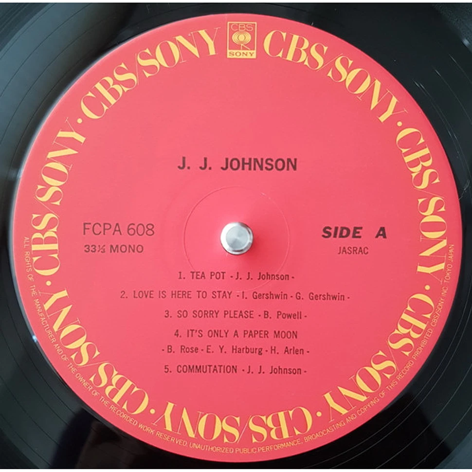 J.J. Johnson - J.J. Johnson