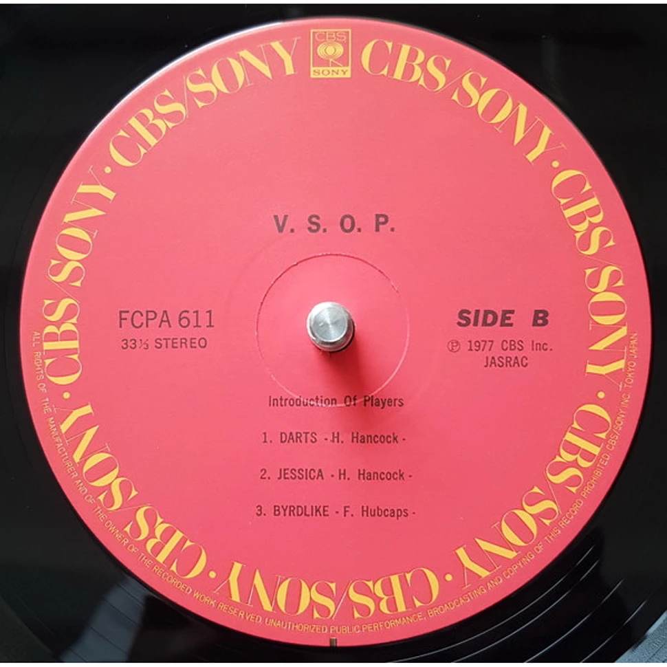 The V.S.O.P. Quintet - V.S.O.P.