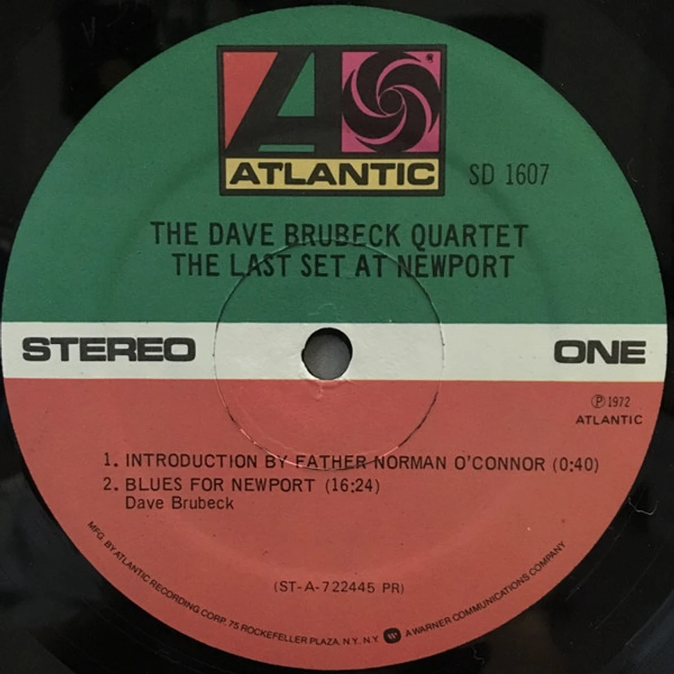 The Dave Brubeck Quartet Featuring Gerry Mulligan, Alan Dawson, Jack Six - The Last Set At Newport