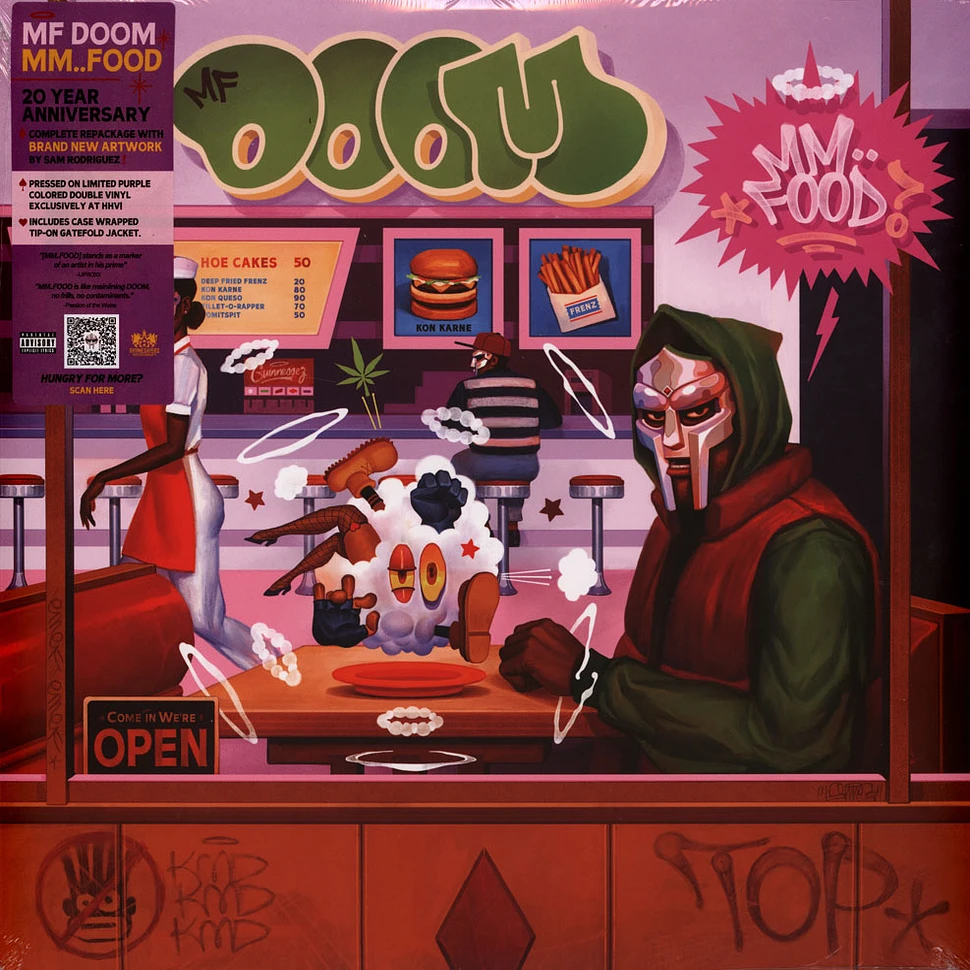 MF DOOM - MM..Food 20th Anniversary HHV EU Exclusive Purple Vinyl Edition