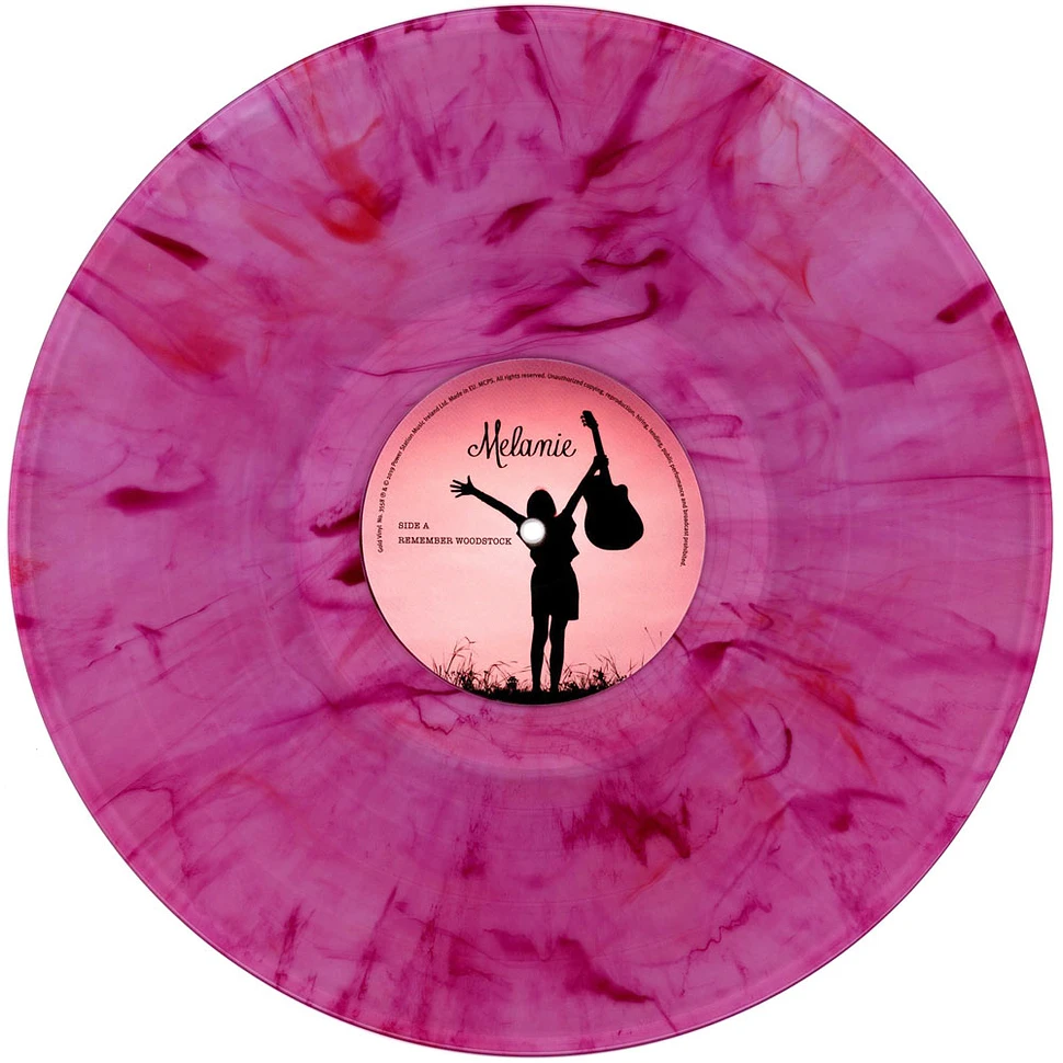 Melanie - Remember Woodstock Pink Marbled Vinyl Edition