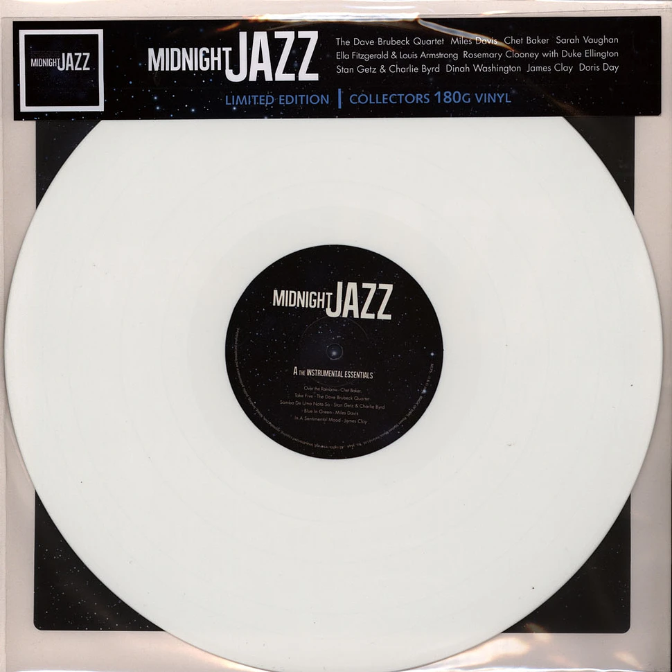 V.A. - Midnight Jazz White Colored Vinyl Edition