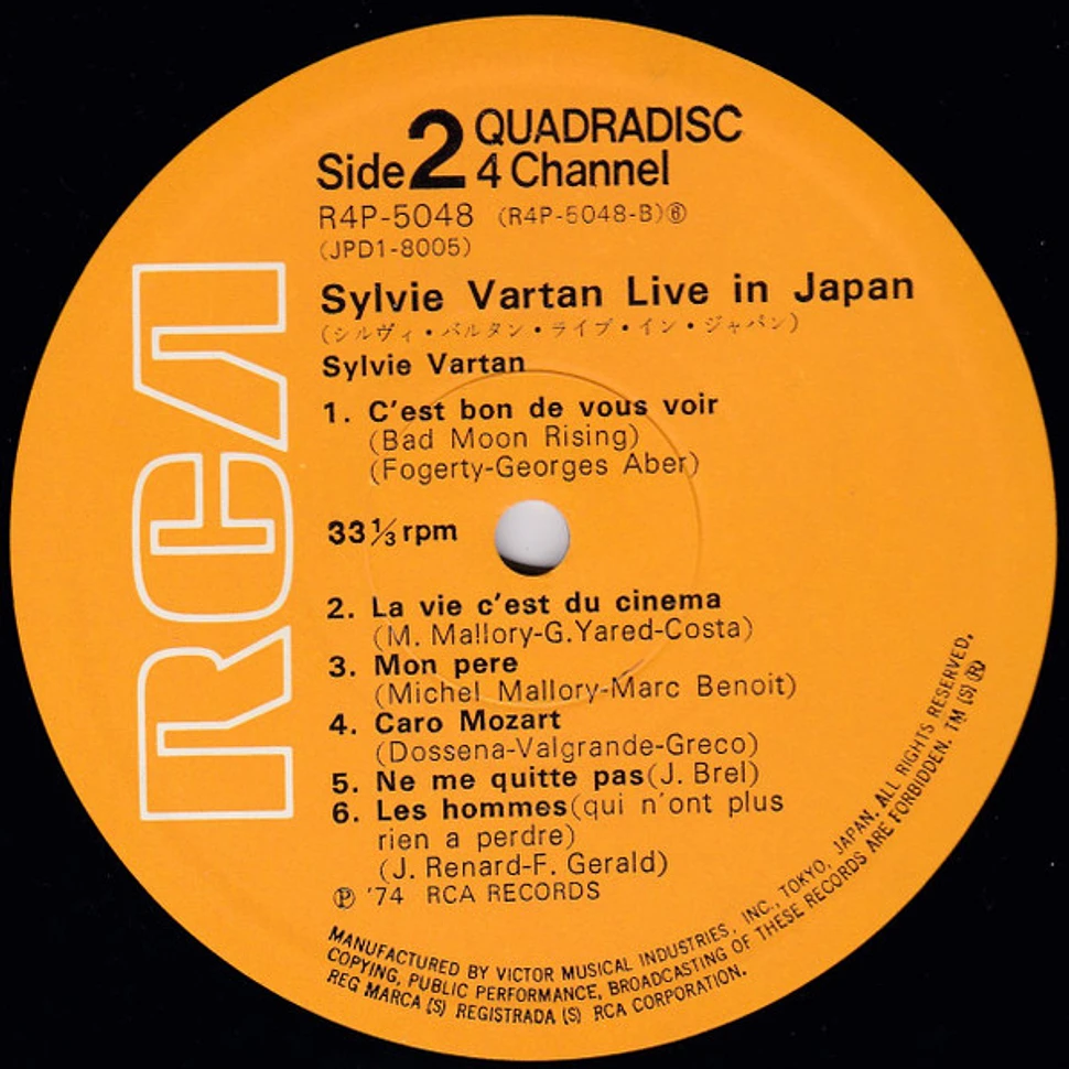 Sylvie Vartan - Live In Japan