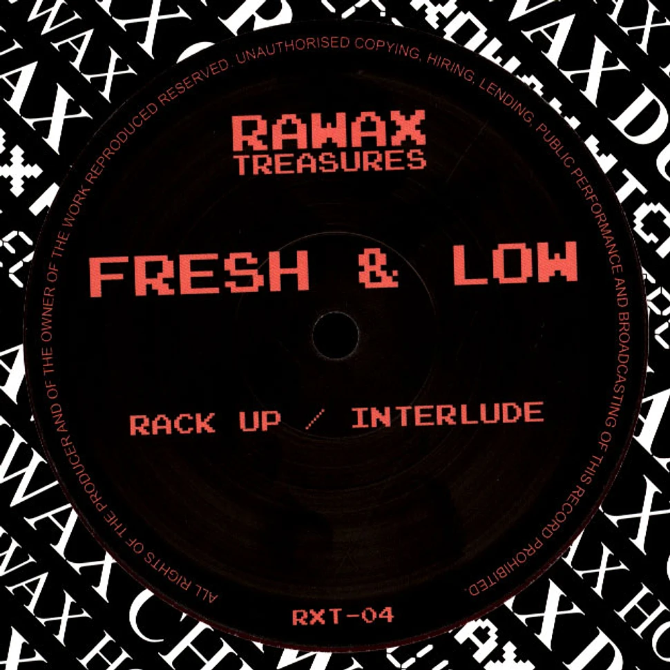 Fresh & Low - Rack Up / Interlude Red Vinyl Edtion