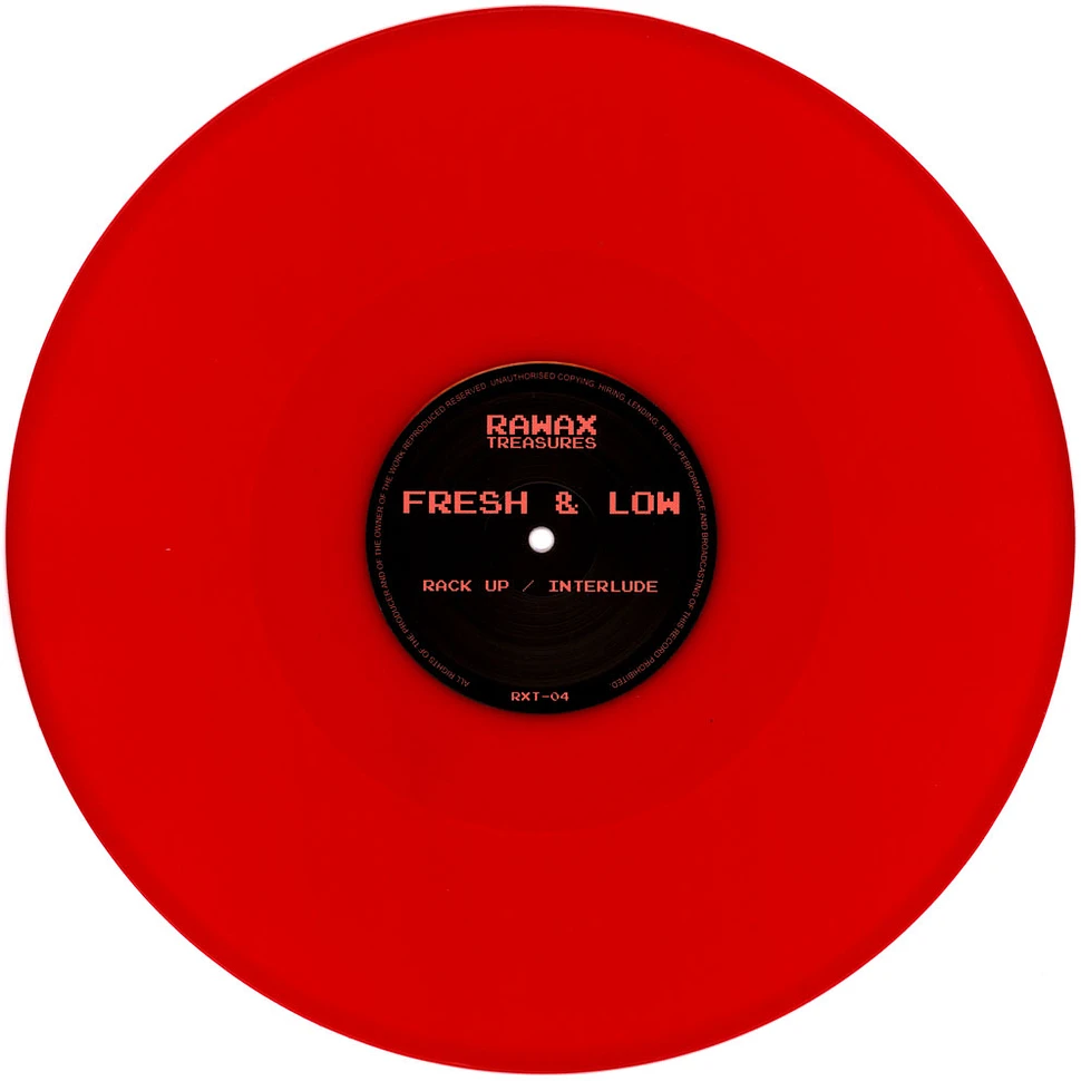 Fresh & Low - Rack Up / Interlude Red Vinyl Edtion