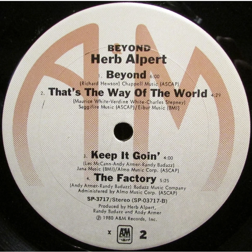 Herb Alpert - Beyond