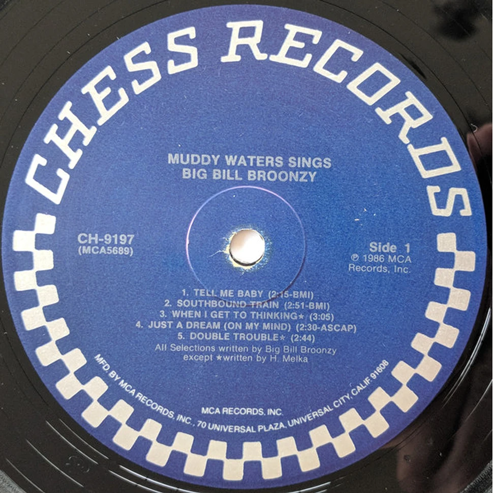 Muddy Waters - Muddy Waters Sings Big Bill Broonzy