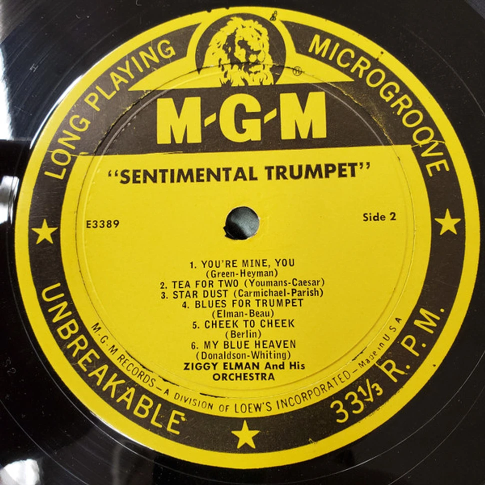 Ziggy Elman & His Orchestra - Sentimental Trumpet