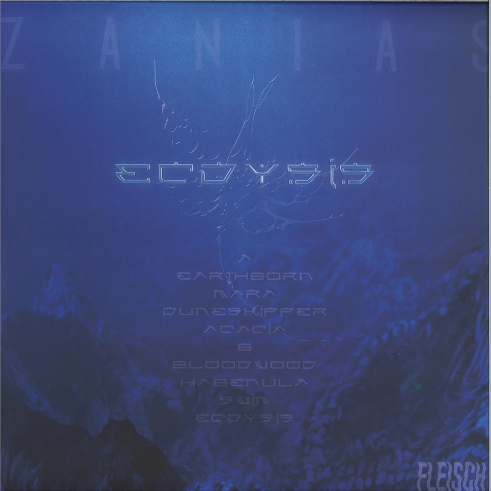 Zanias - Ecdysis Blue & White Marbled Vinyl Edition