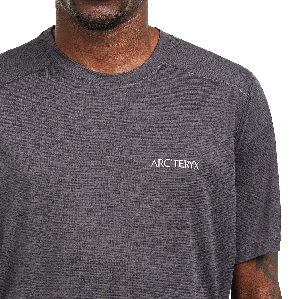 Arc'teryx - Cormac Arc'bird Logo SS (Black Heather) | HHV