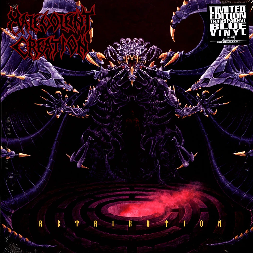 Malevolent Creation - Retribution Limited Edition Colored Vinyl Edition