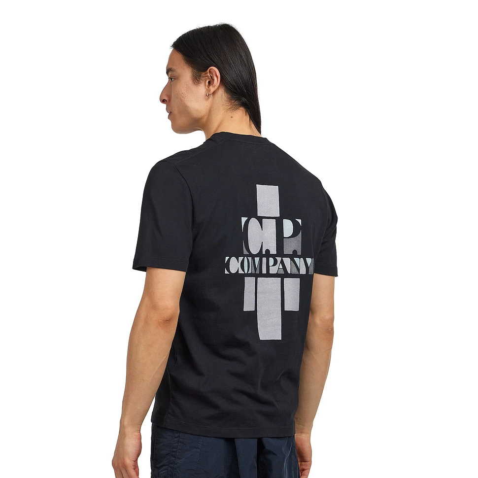C.P. Company - Jersey Front And Back Logo T-Shirt