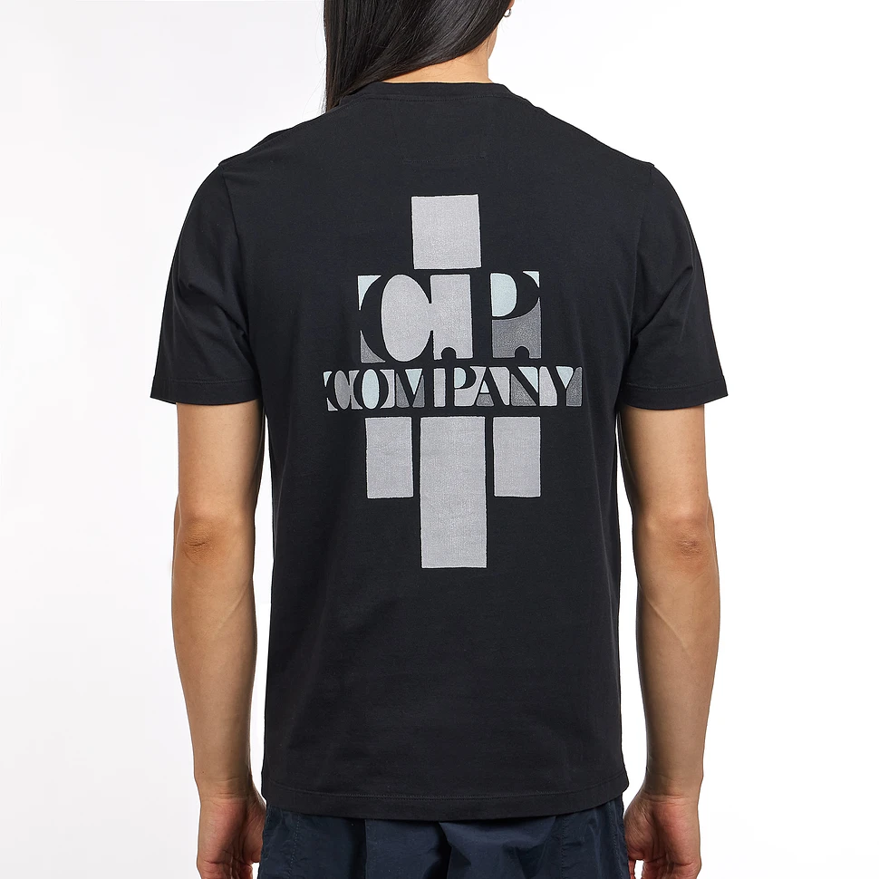 C.P. Company - Jersey Front And Back Logo T-Shirt